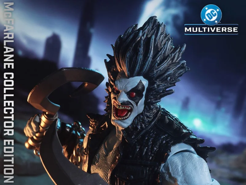 DC MCFARLANE COLLECTOR?EDITION WAVE 14 7INCH LOBO ACTION FIGURE