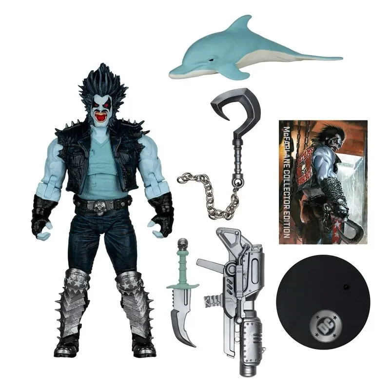 DC MCFARLANE COLLECTOR?EDITION WAVE 14 7INCH LOBO ACTION FIGURE