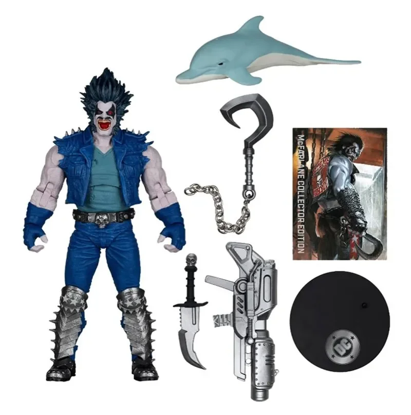 DC MCFARLANE COLLECTOR?EDITION WAVE 14 7INCH LOBO -CHASE - ACTION FIGURE