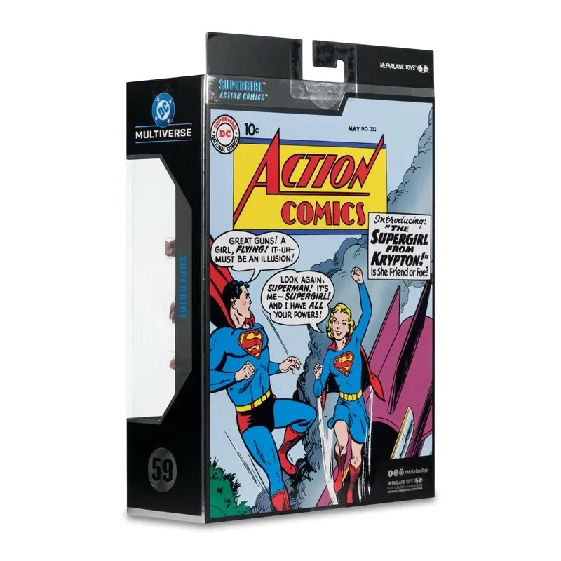 DC MCFARLANE COLLECTOR?EDITION WAVE 14 7INCH SUPERGIRL 1ST APP ACTION FIGURE