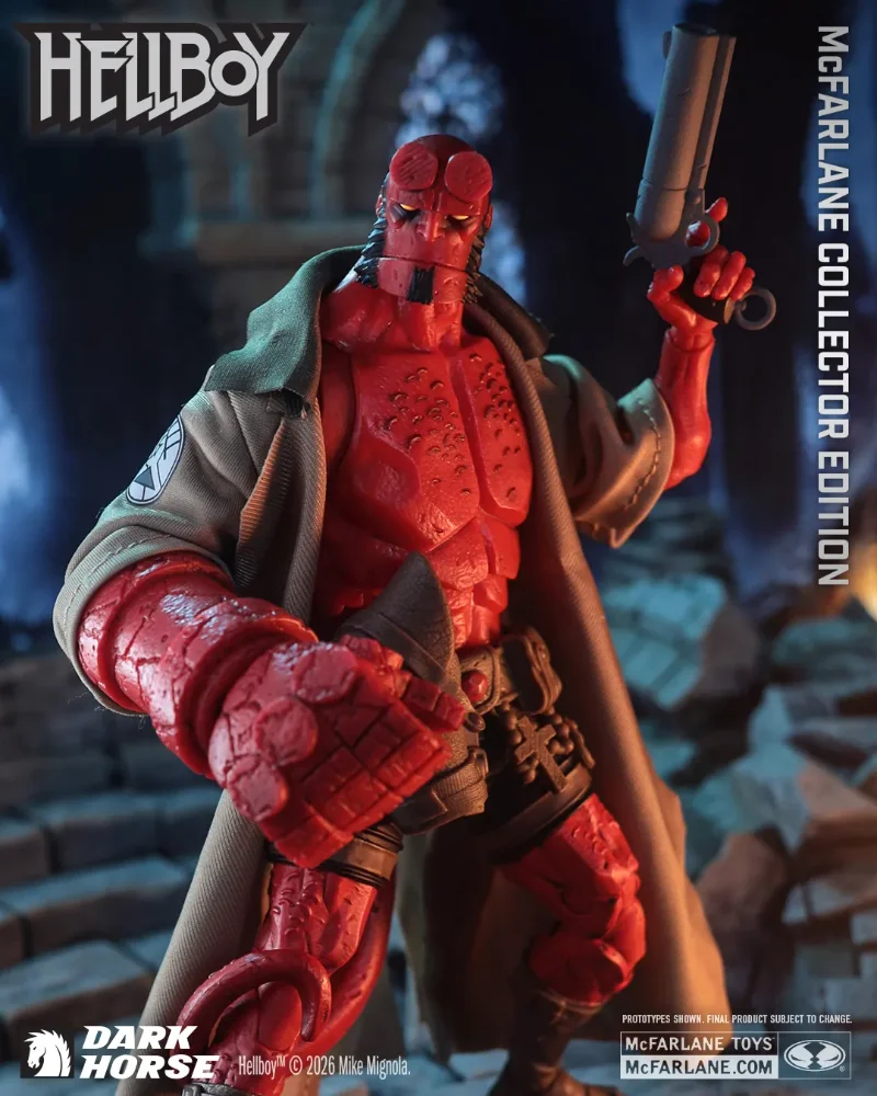 MCFARLANE COLL EDITION 7INCH HELLBOY ACTION FIGURE