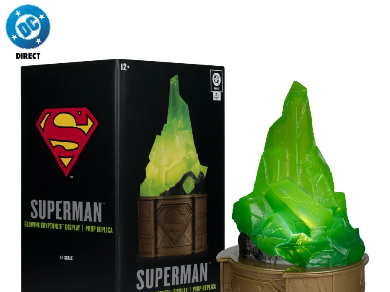 DC DIRECT SUPERMAN KRYPTONITE?DISPLAY 1:1 SCALE PROP? REPLICA