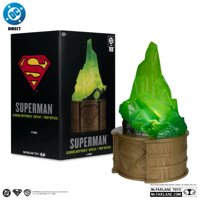 DC DIRECT SUPERMAN KRYPTONITE?DISPLAY 1:1 SCALE PROP? REPLICA