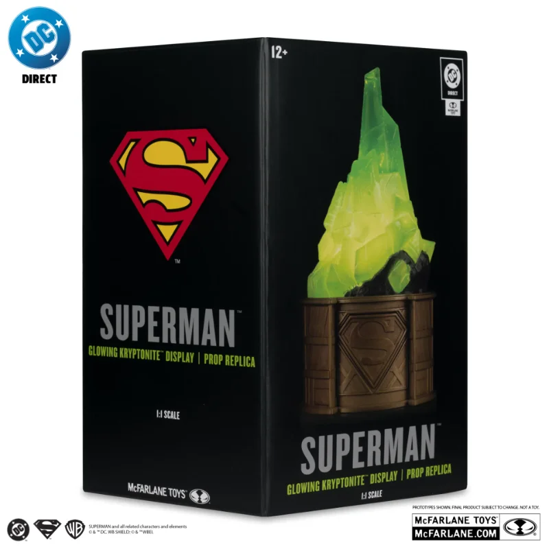 DC DIRECT SUPERMAN KRYPTONITE?DISPLAY 1:1 SCALE PROP? REPLICA