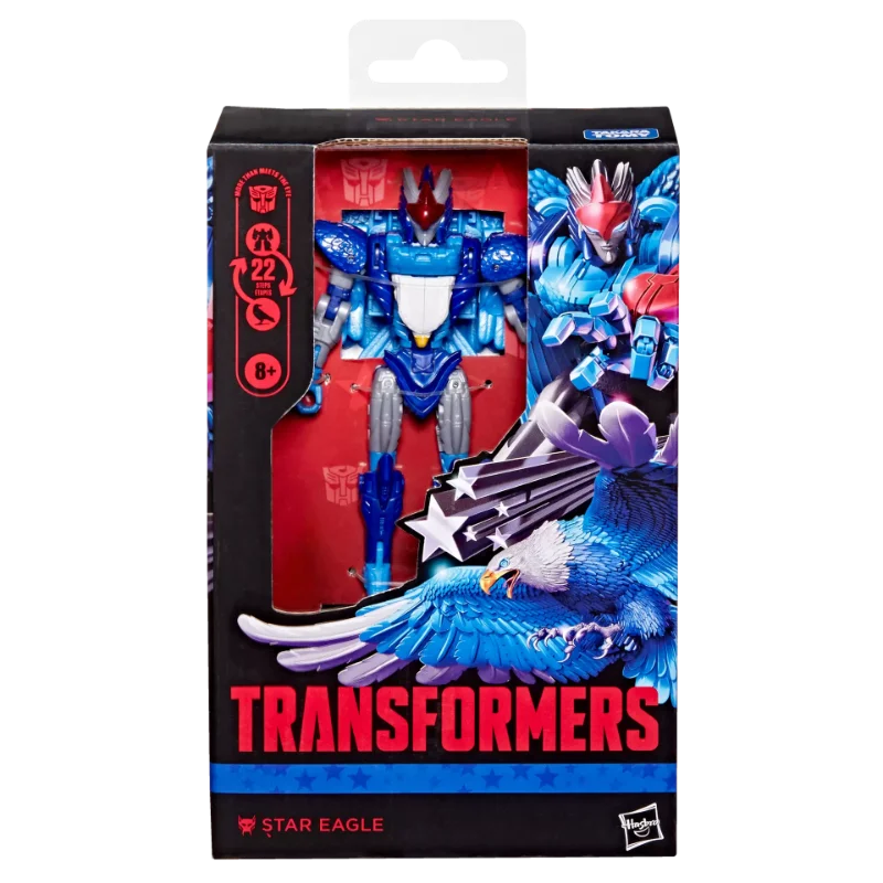 TRANSFORMERS DELUXE CLASS STAR EAGLE ACTION FIGURE