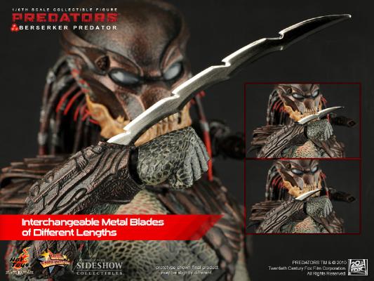 1/6 HOT TOYS - BERSERKER PREDATOR