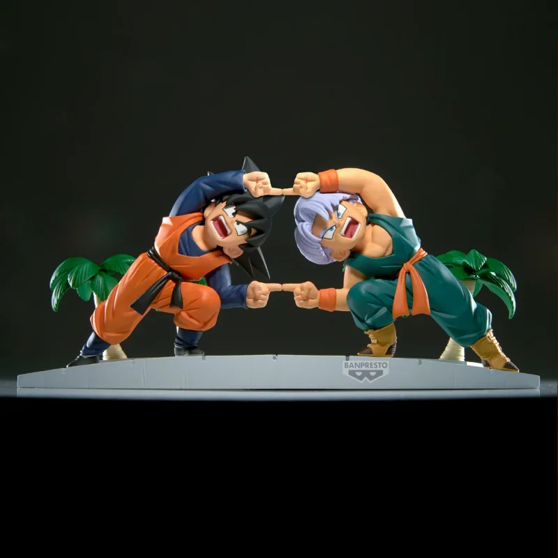 DRAGON BALL Z - SON GOTEN & TRUNKS - FIGURE HISTORY BOX
