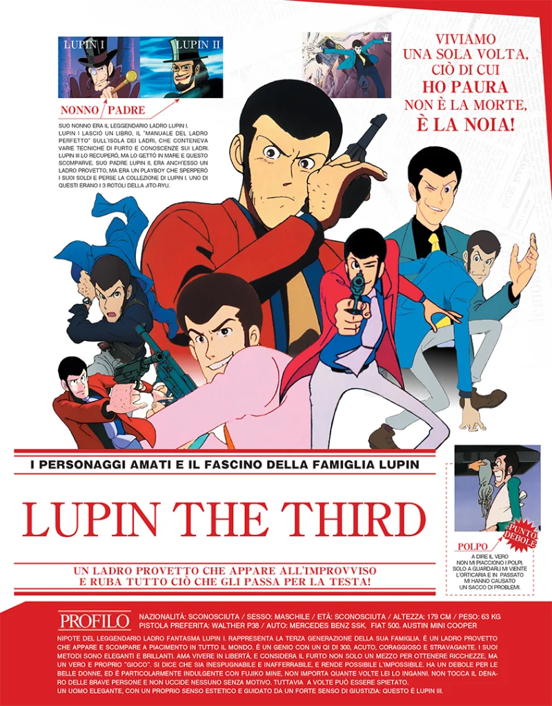 LUPIN THE 3RD GRANDE ANATOMIA