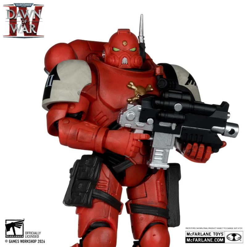 WARHAMMER 40000 7INCH WV12 BLOOD RAVENS SERGEANT INFILTRATOR (DAWN OF WAR 4) ACTION FIGURE