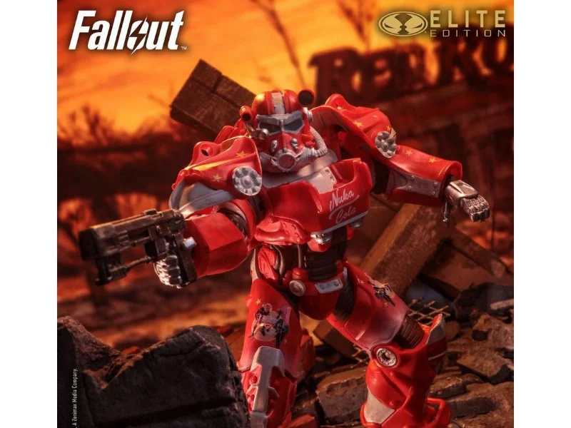 MCFARLANE ELITE 7IN FALLOUT76 NUKA COLA T-60 GOLD LABEL ACTION FIGURE
