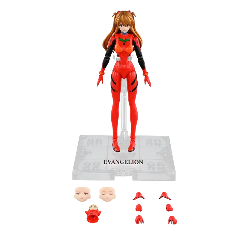 NEON GENESIS EVANGELION ASUKA SHIKINAMI PLUG SUIT FANTASTIC SERIES FF03 MODEL KIT
