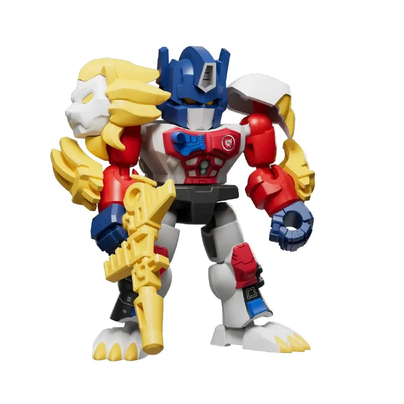 TRANSFORMERS POWER OF THE BEAST DEFENDER VERSION 07 MODEL KIT BLIND BOX DISPLAY (12)