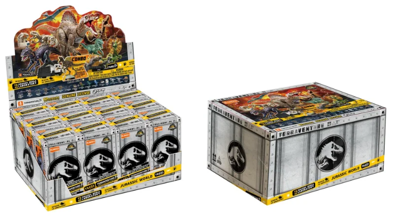 JURASSIC WORLD TERRAVENTURE TS03 MODEL KIT BLIND BOX SET (12)