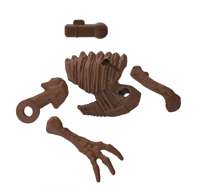 JURASSIC WORLD TERRAVENTURE TS03 MODEL KIT BLIND BOX SET (12)