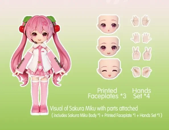 HATSUNE MIKU SAKURA MIKU DAALA MODE SERIES MODEL KIT