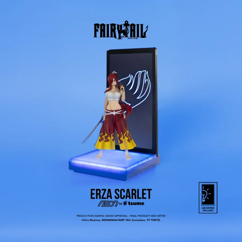 FAIRY TAIL ERZA SCARLET	NEON FIGURE