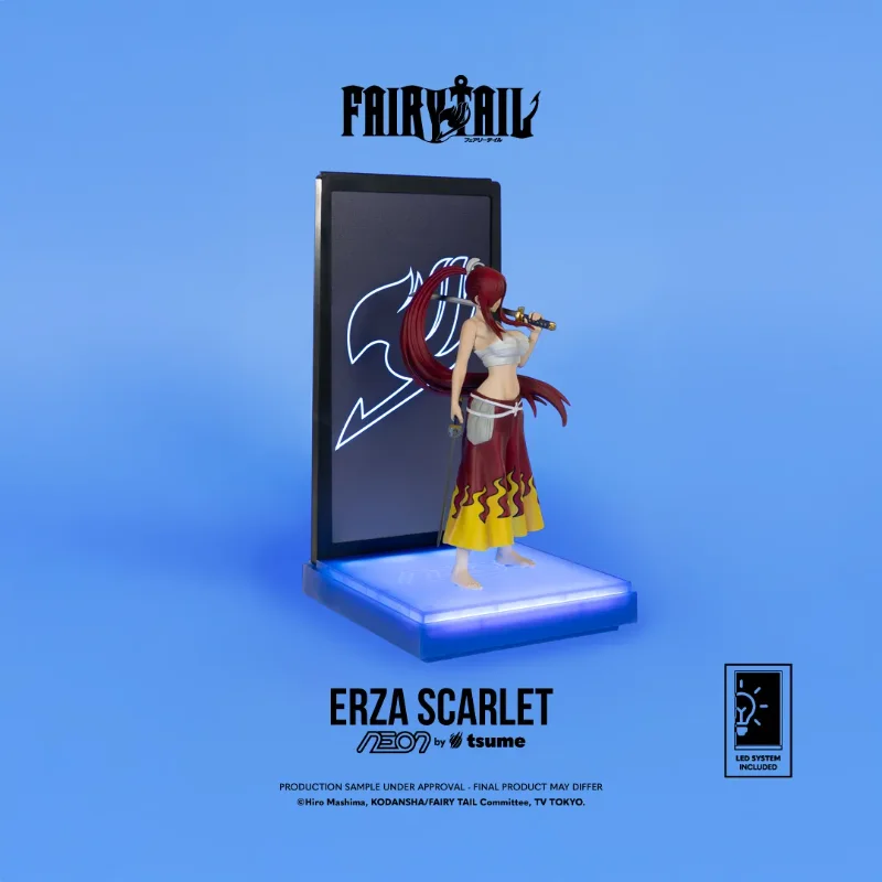FAIRY TAIL ERZA SCARLET	NEON FIGURE