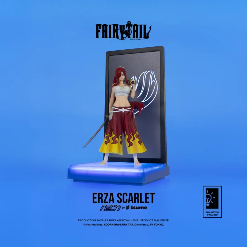 FAIRY TAIL ERZA SCARLET	NEON FIGURE