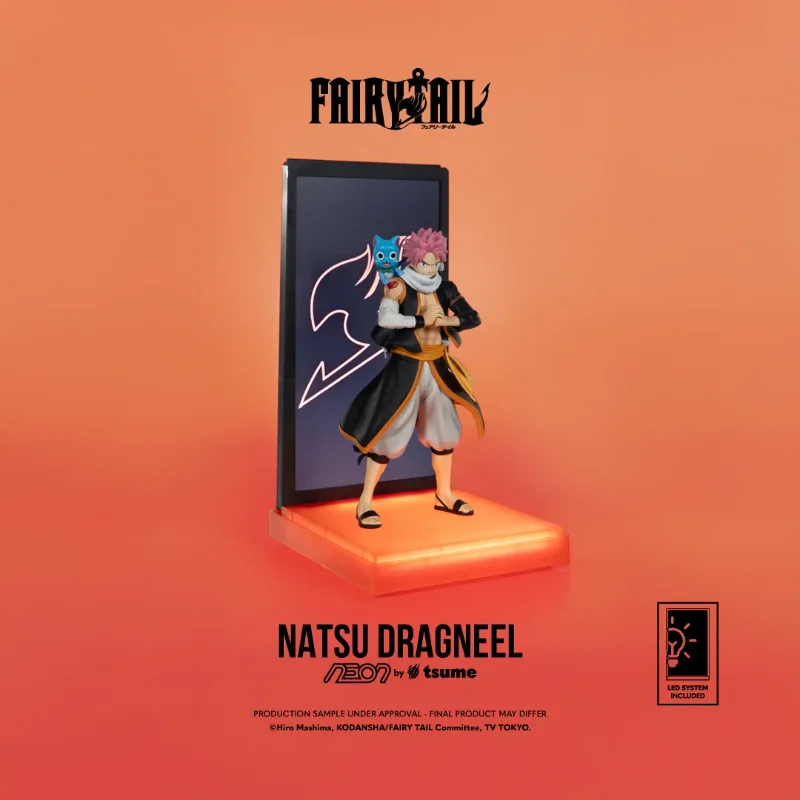 FAIRY TAIL NATSU DRAGNEEL	NEON FIGURE