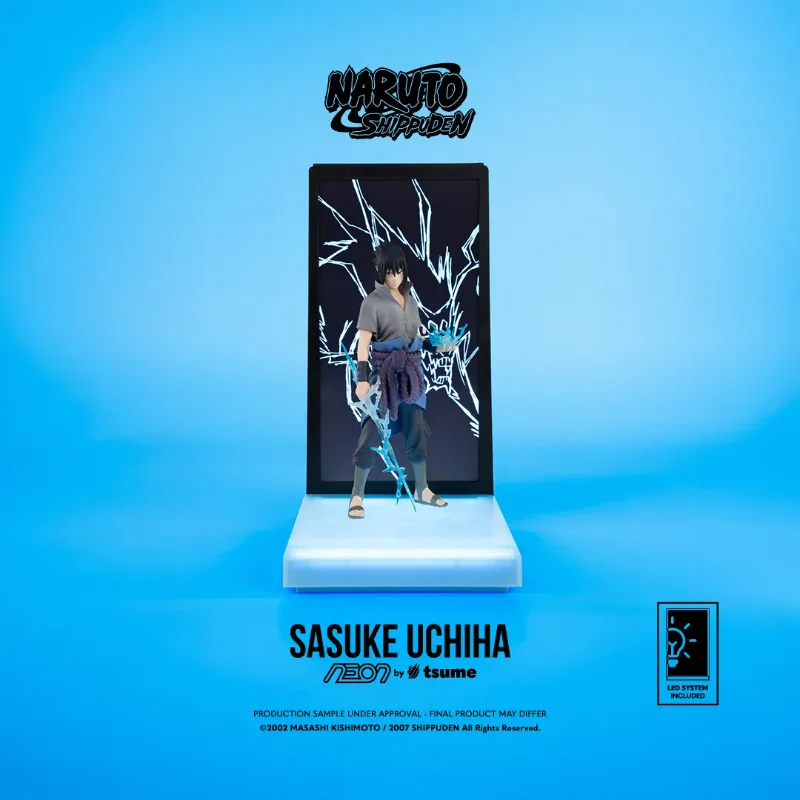 NARUTO SASUKE UCHIHA NEON FIGURE