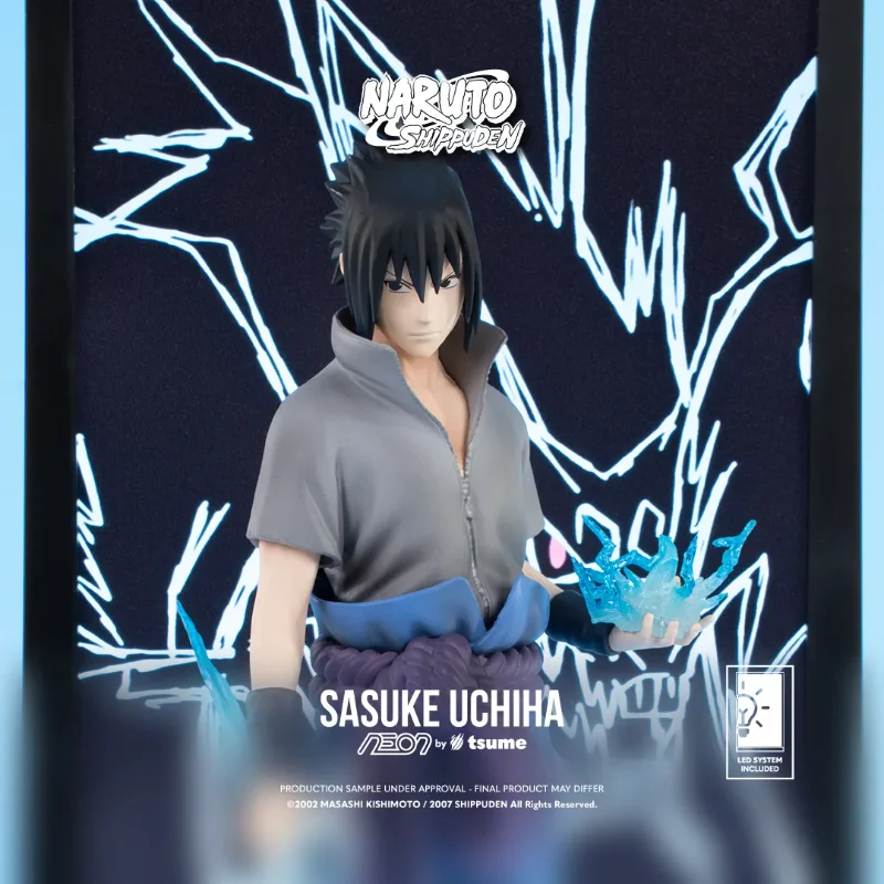 NARUTO SASUKE UCHIHA NEON FIGURE