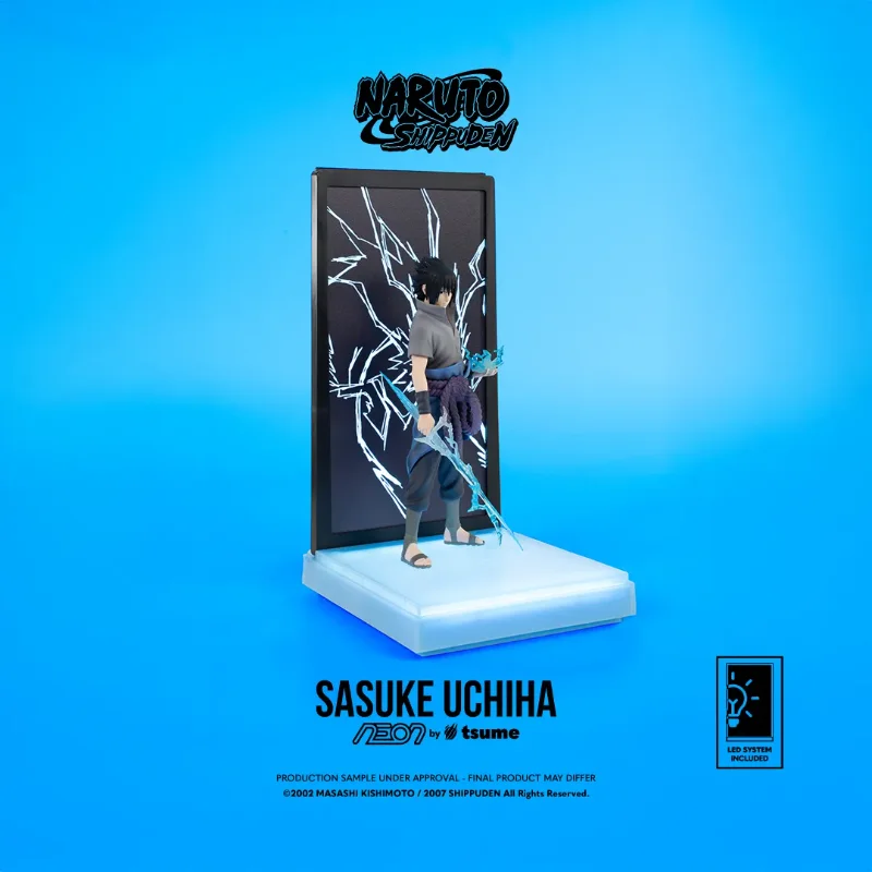 NARUTO SASUKE UCHIHA NEON FIGURE
