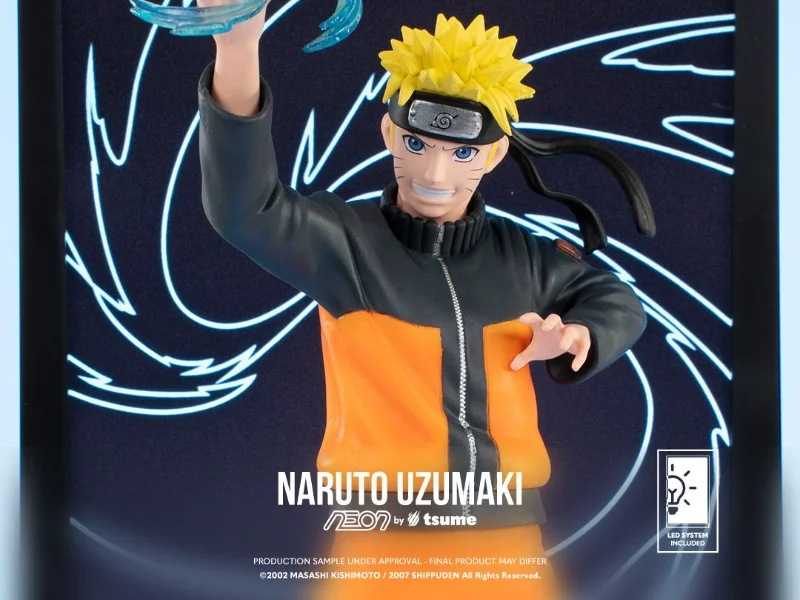 NARUTO NARUTO UZUMAKI NEON FIGURE