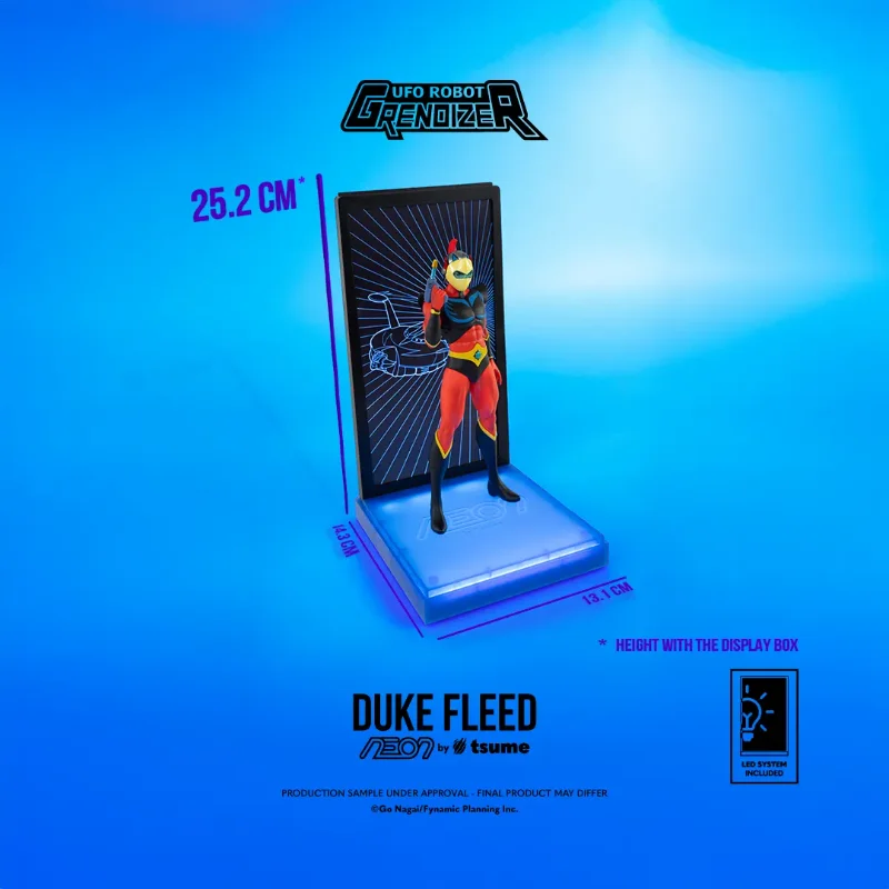 GRENDIZER DUKE FLEED - ACTARUS NEON FIGURE