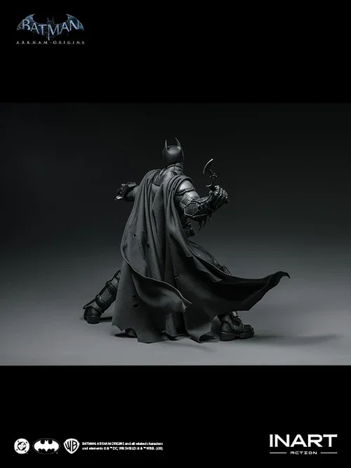 BATMAN ARKHAM ORIGINS BATMAN BATTLE DAMAGED VER 1/12 ACTION FIGURE