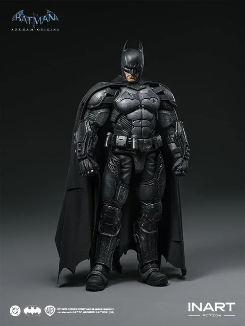 BATMAN ARKHAM ORIGINS BATMAN BATTLE DAMAGED VER 1/12 ACTION FIGURE