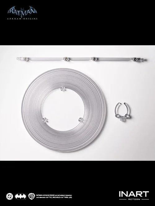 BATMAN ARKHAM ORIGINS BATMAN BATTLE DAMAGED VER 1/12 ACTION FIGURE