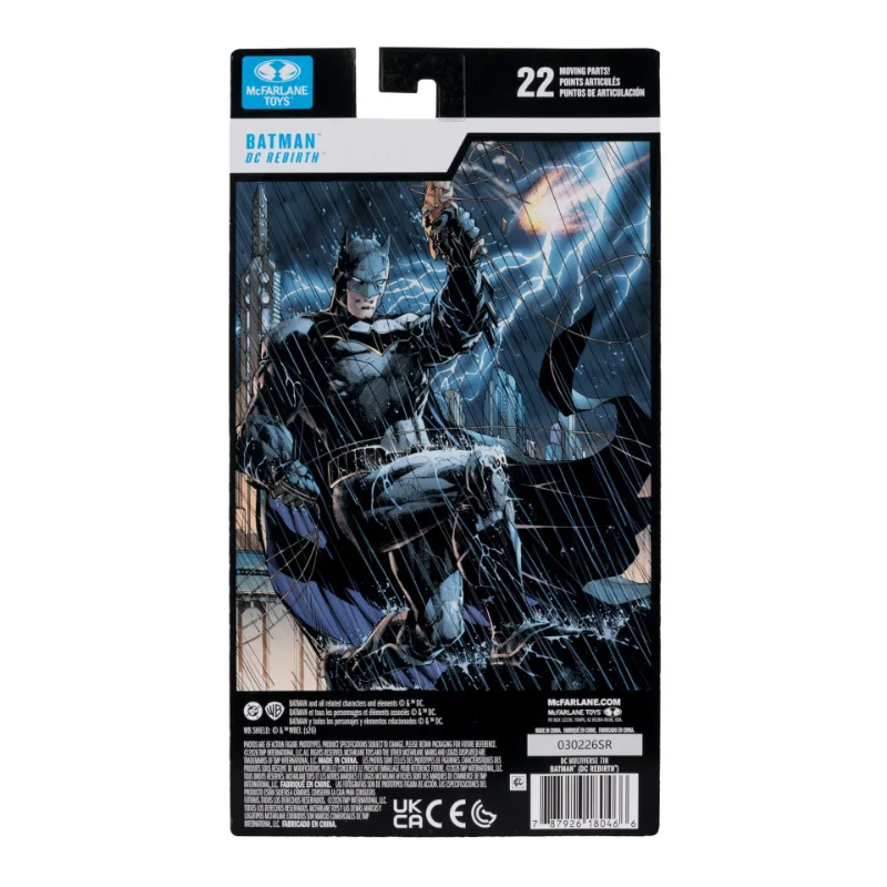 DC MULTIVERSE 7INCH BATMAN REBIRTH ACTION FIGURE