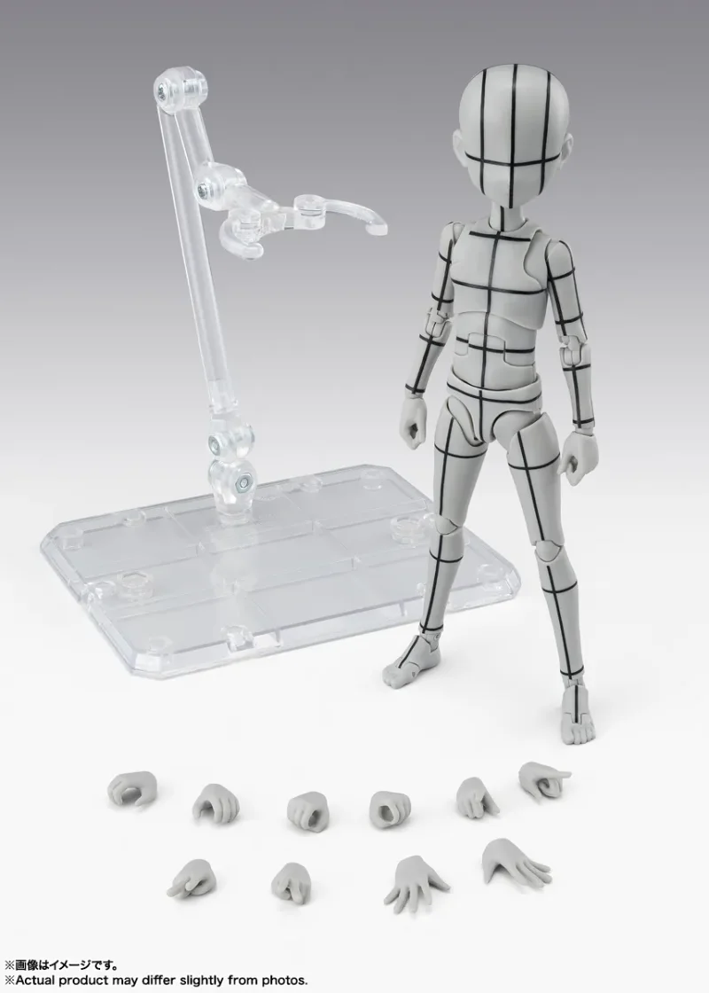 S.H. FIGUARTS - BODY-KUN KEN SUGIMORI EDITION WIREFRAME(GRAY)