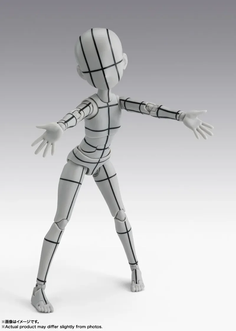 S.H. FIGUARTS - BODY-CHAN KEN SUGIMORI EDITION WIREFRAME (GRAY)