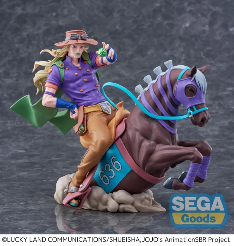 STEEL BALL RUN JOJO BIZARRE ADVENTURE GYRO ZEPPELI XROSS LINK MAX FIG