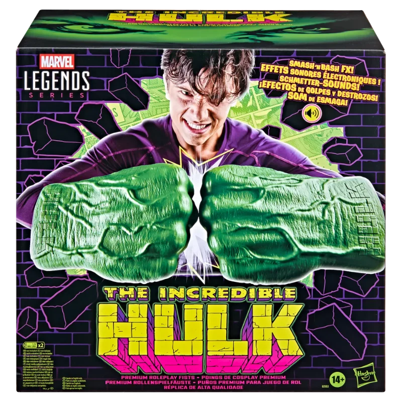 MARVEL LEGENDS INCREDIBLE HULK ELECTRONIC FISTS