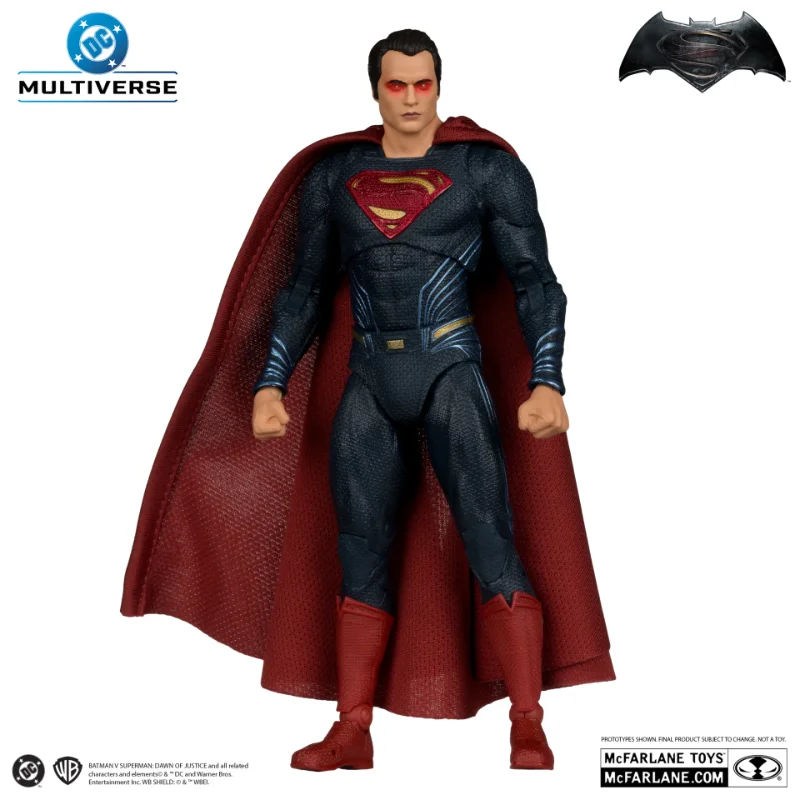DC THEATRICAL 7INCH SUPERMAN HEAT VISION BVS 2016 ACTION FIGURE