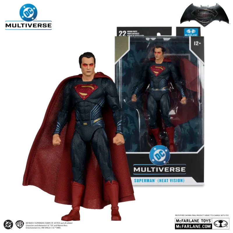 DC THEATRICAL 7INCH SUPERMAN HEAT VISION BVS 2016 ACTION FIGURE