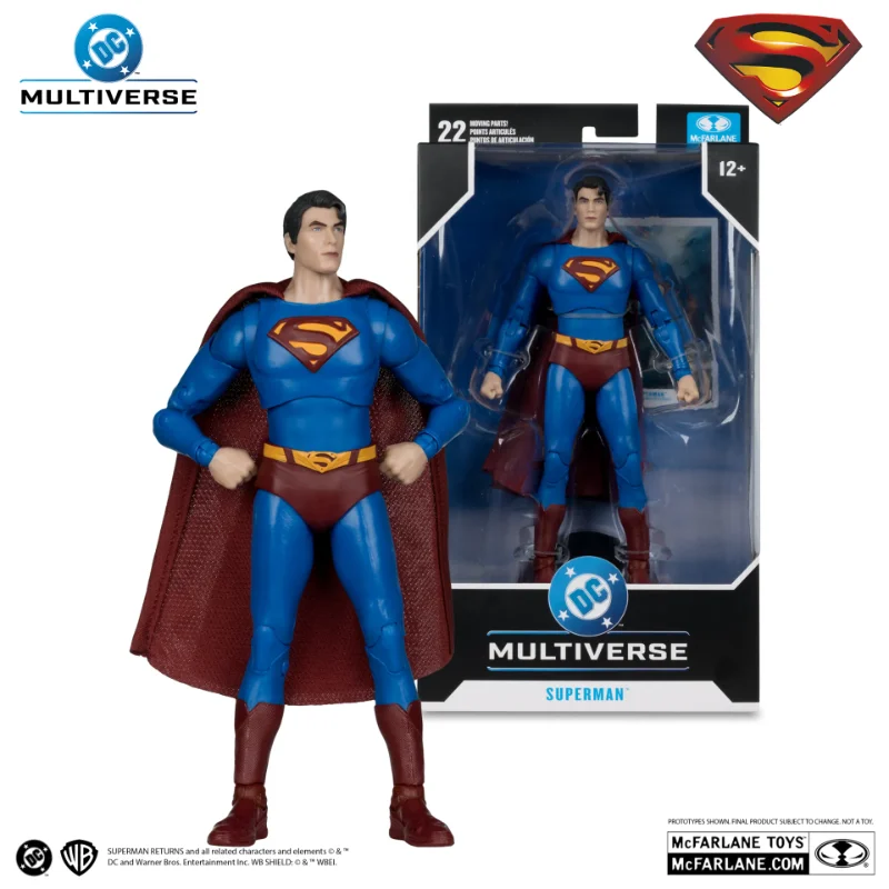 DC THEATRICAL 7INCH SUPERMAN RETURNS2006 ACTION FIGURE