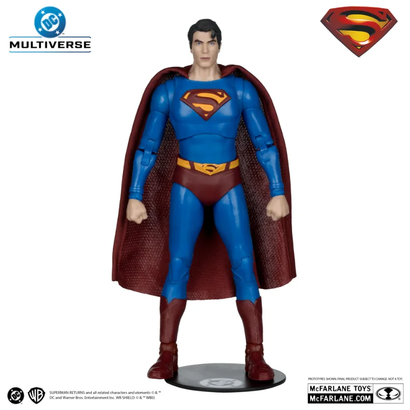 DC THEATRICAL 7INCH SUPERMAN RETURNS2006 ACTION FIGURE
