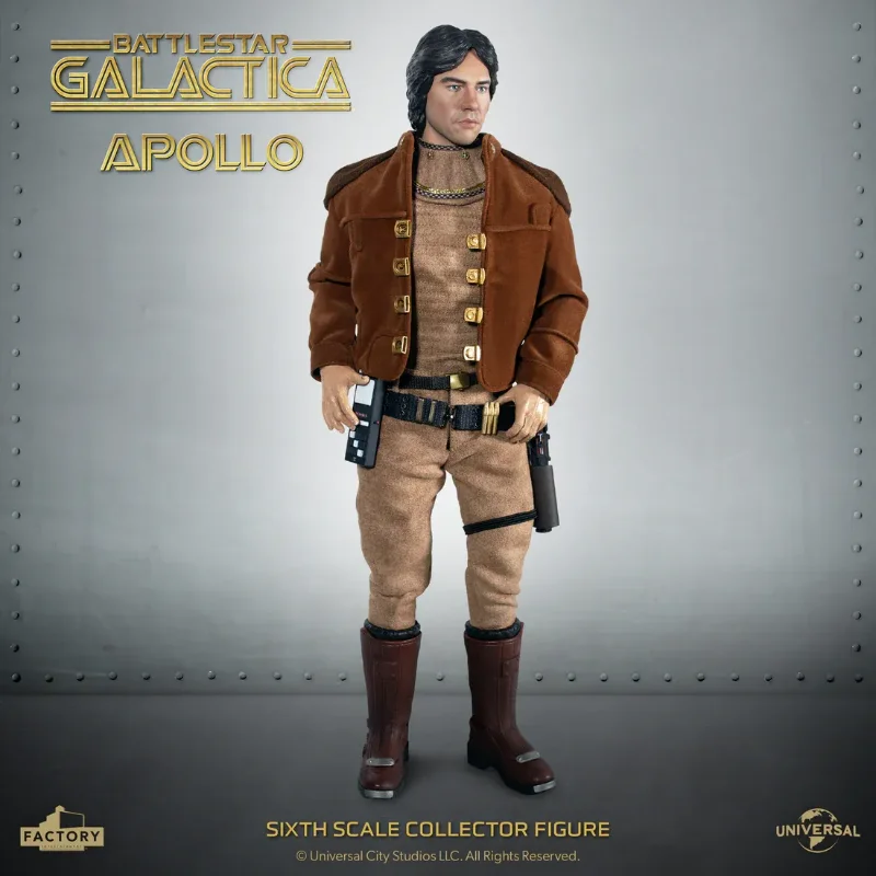 BATTLESTAR GALACTICA 1/6 SCALE CAPTAIN APOLLO FIGURE