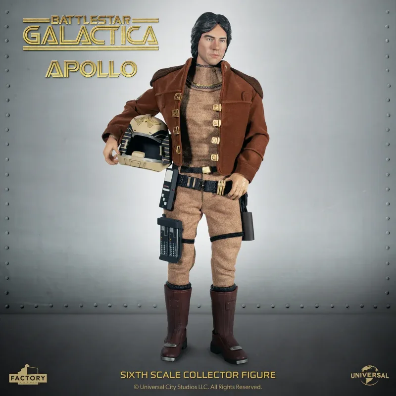 BATTLESTAR GALACTICA 1/6 SCALE CAPTAIN APOLLO FIGURE