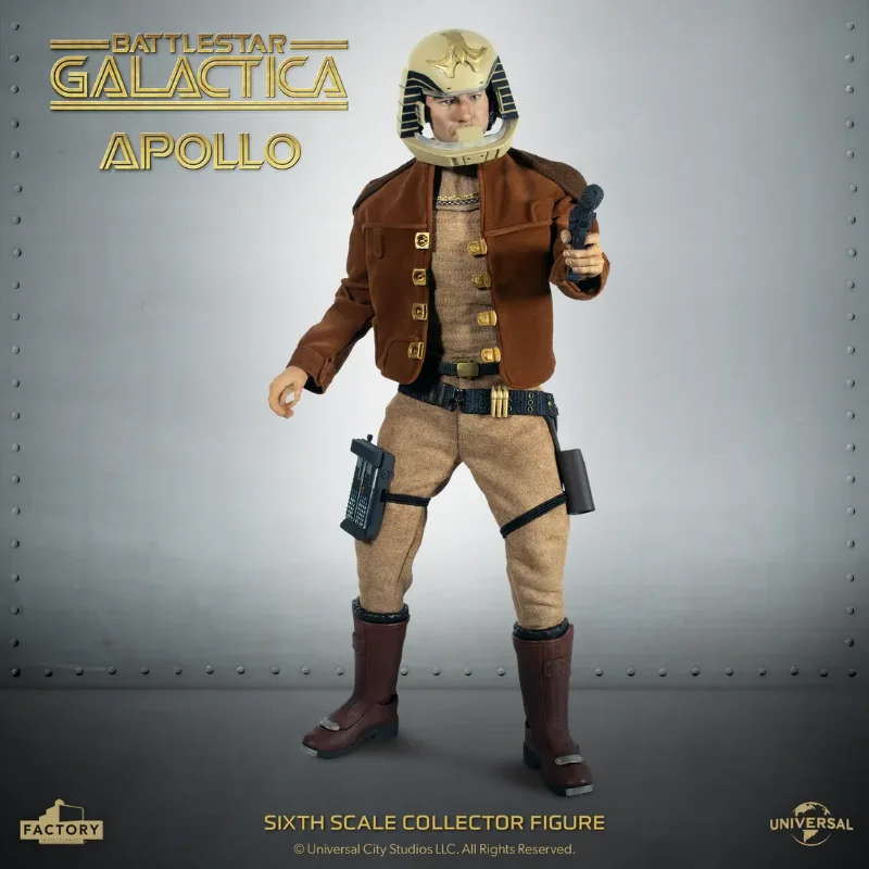 BATTLESTAR GALACTICA 1/6 SCALE CAPTAIN APOLLO FIGURE