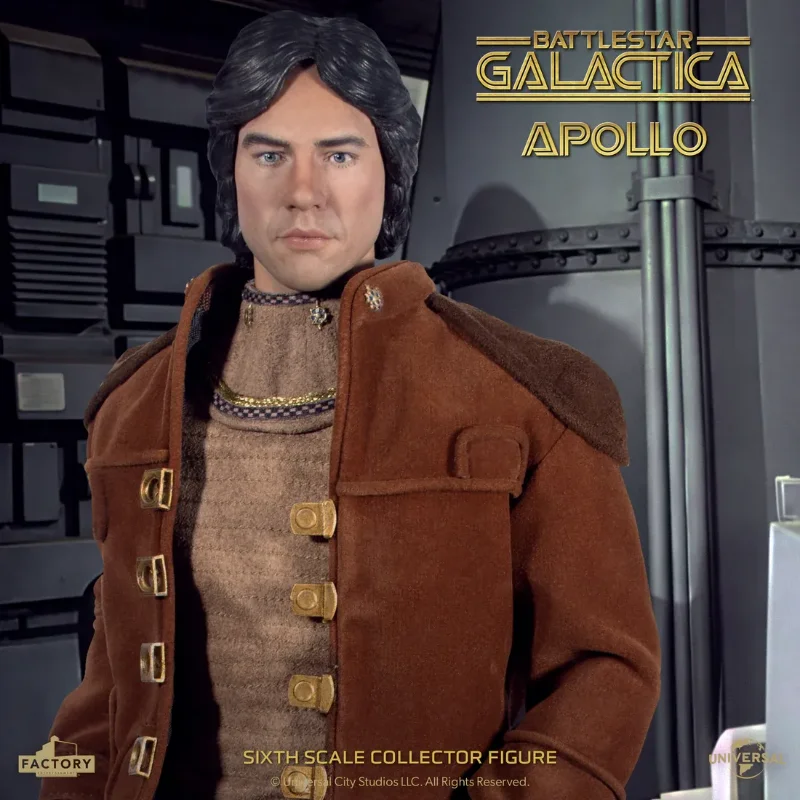 BATTLESTAR GALACTICA 1/6 SCALE CAPTAIN APOLLO FIGURE