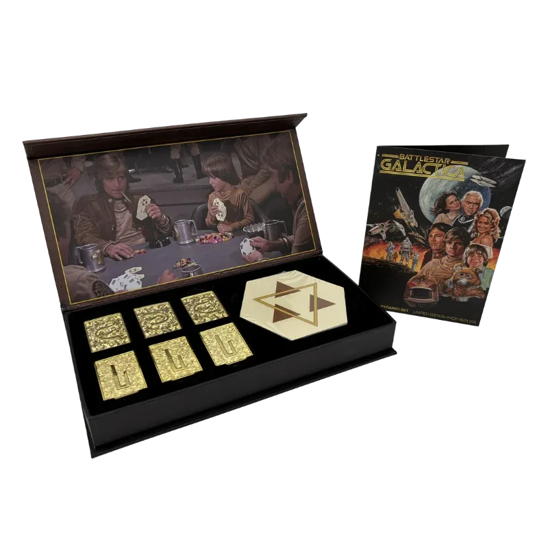 BATTLESTAR GALACTICA CUBITS & PYRAMID SET LIMITED EDITION PROP REPLICA