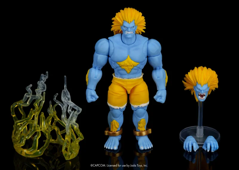 STREET FIGHTER 2 BLANKA PLAYER 2 1/12 ACTION FIGURE EXCLUSIVE