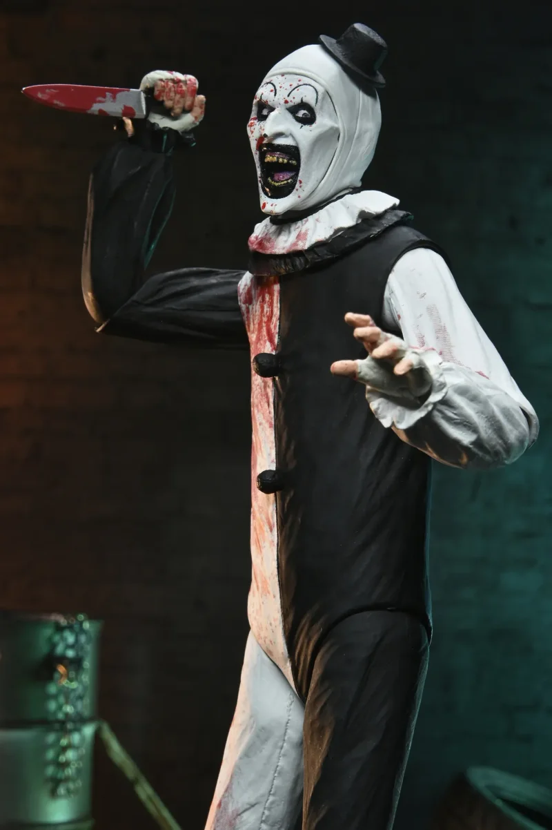 TERRIFIER 2 ART THE CLOWN BLOOD SPLATTERED ULTIMATE