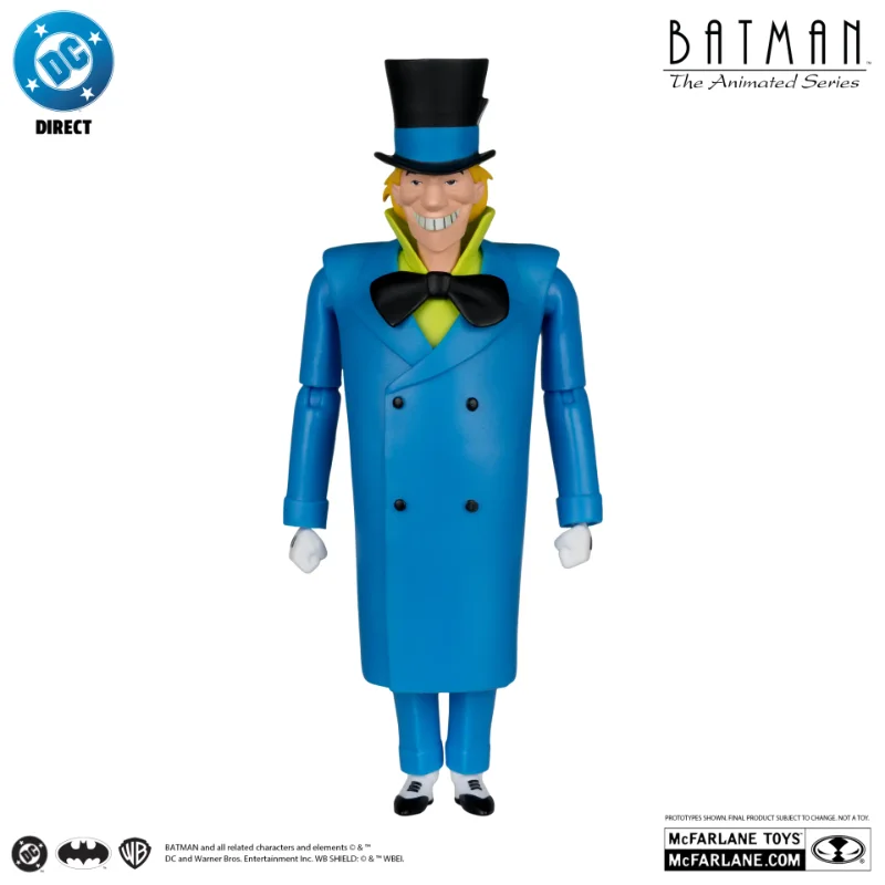 DC DIRECT BATMAN ANIMATED BUILD-A-FIGURE WAVE 7 ACTION FIGURE SET (6)