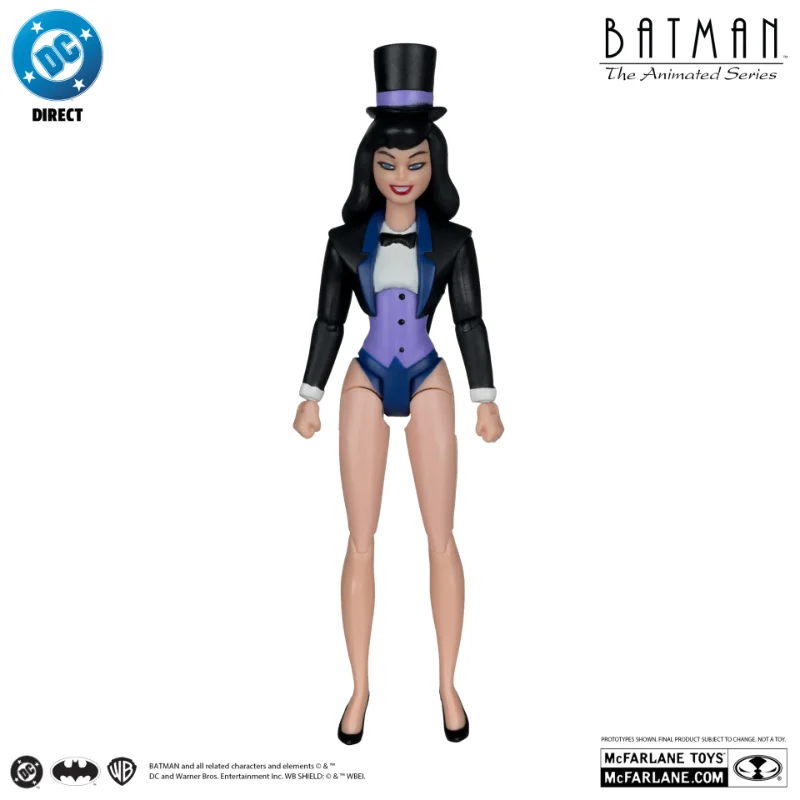 DC DIRECT BATMAN ANIMATED BUILD-A-FIGURE WAVE 7 ACTION FIGURE SET (6)
