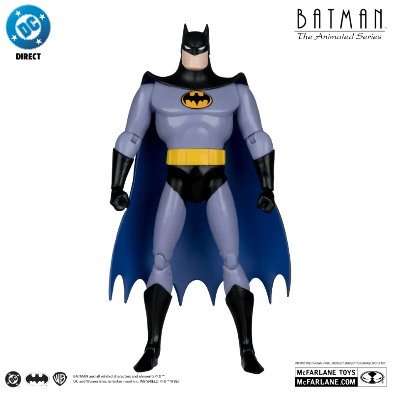 DC DIRECT BATMAN ANIMATED BUILD-A-FIGURE WAVE 7 ACTION FIGURE SET (6)